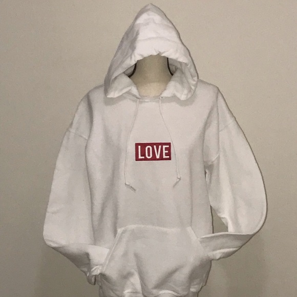 WHiTE ❤️LOVE THE HOODiE ❤️ ViP LiMITED EDiTiON - Picture 7 of 8